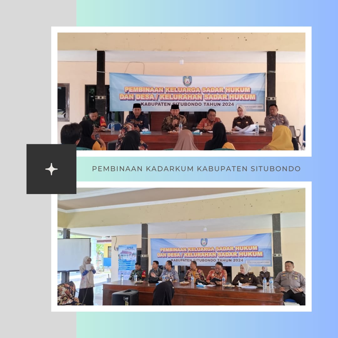 KEGIATAN PEMBINAAN KELUARGA SADAR HUKUM DI DESA KAPONGAN KECAMATAN KAPONGAN KABUPATEN SITUBONDO TAHUN 2024